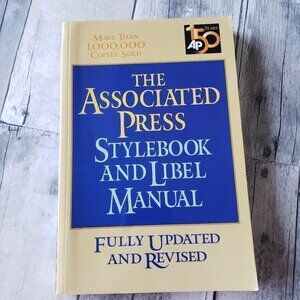 Associated Press Stylebook And Libel Manual